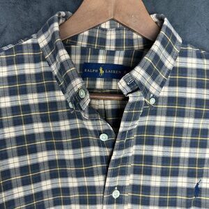 Polo Ralph Lauren Plaid Button Down Shirt men’s XL